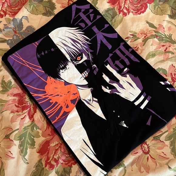 Vintage TOKYO GHOUL Size Large FunImation Graphic Tee Shirt Japan Anime EUC - Picture 14 of 15
